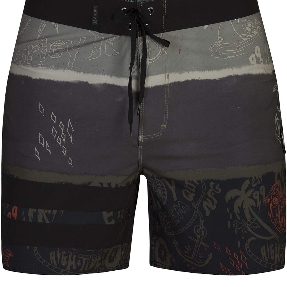 Hurley men’s phantom bp deceiver swim shorts size S